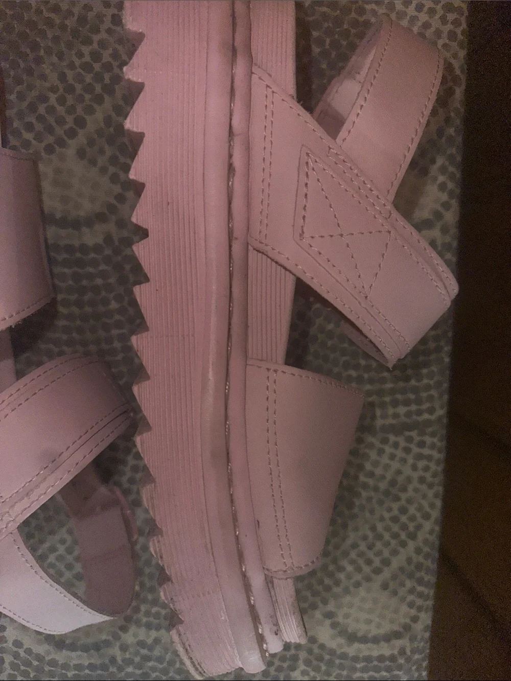 Dr. Martens Pink Platform Sandals